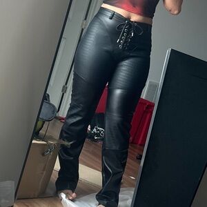 Leather pants